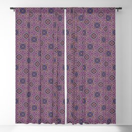 Purple Peasant Blackout Curtain