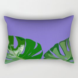 Monstera House Plant Rectangular Pillow