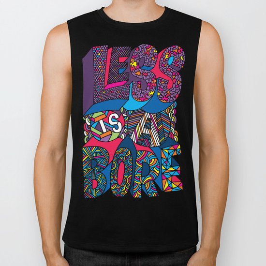 Less is a Bore Biker Tank