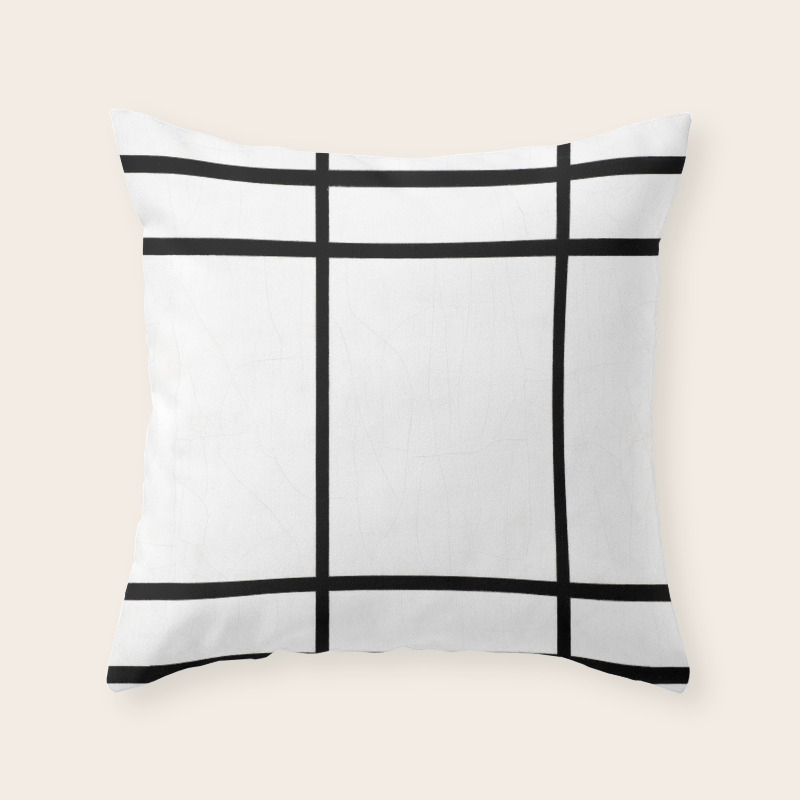 Piet Mondrian Composition In White Red And Yellow Throw Pillow