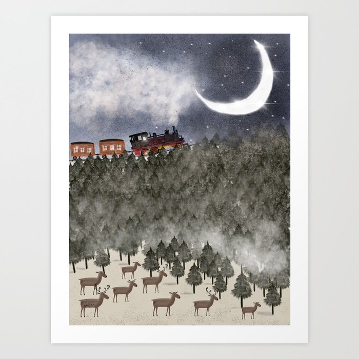 Over The Hills And Far Away Art Print By Bribuckley Society6 Over The Hills And Far Away Art Print By Bribuckley Society6