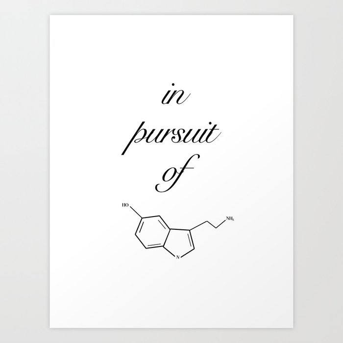 in pursuit of happiness Art Print