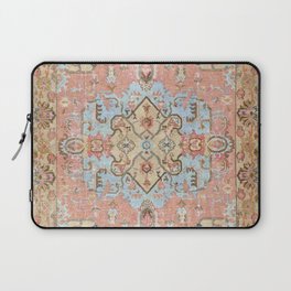 pink beige ande blue retro carpet Laptop Sleeve