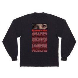 RESIDENT EVIL- MY NAME IS ALICE Long Sleeve T Shirt