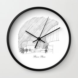 Renzo Piano Wall Clock