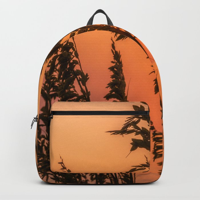 Beach Sunset Ocean Outer Banks Nature Landscape Photography Backpack by
