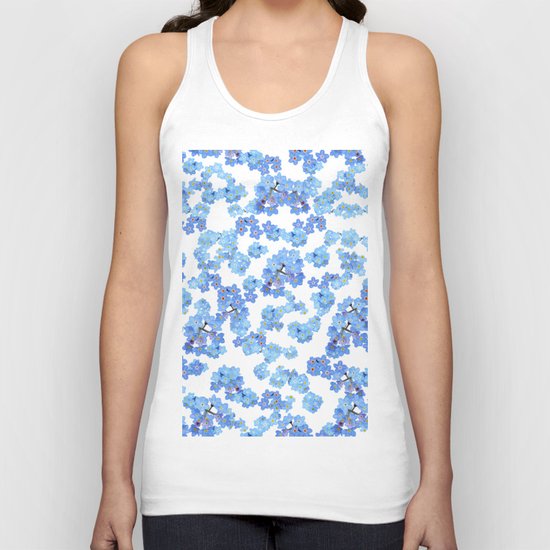 Forget me not I Unisex Tank Top