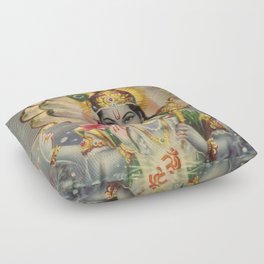 Lord Vishnu  Floor Pillow