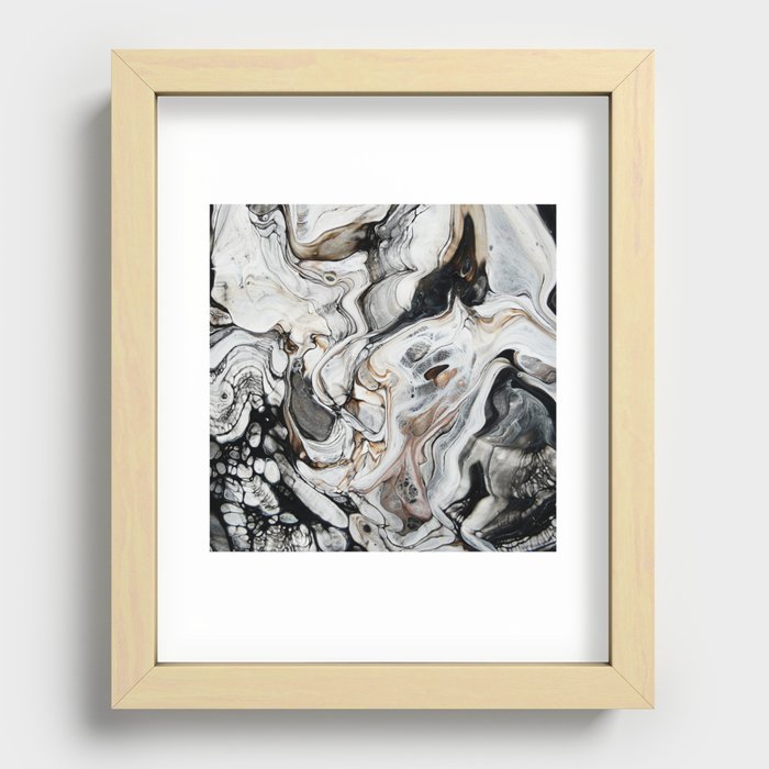Marble  Recessed Framed Print