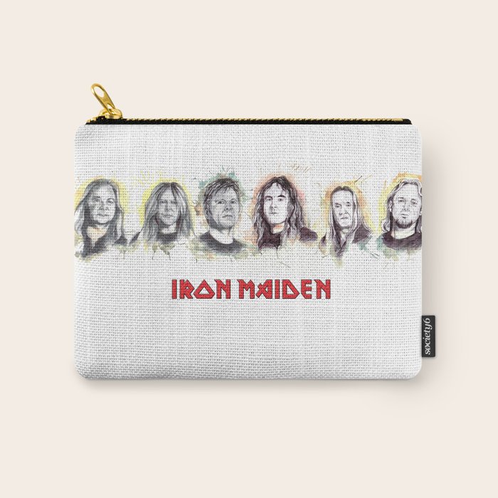 Iron Maiden Carry All Pouch By Nicolagirello Society6