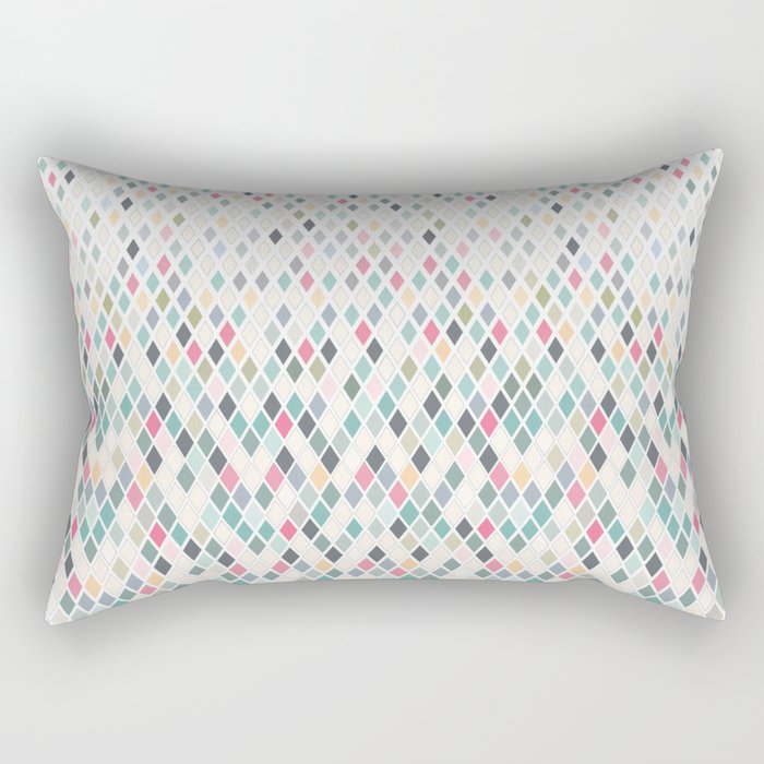Ava Scandinavian Geometric Pattern Rectangular Pillow