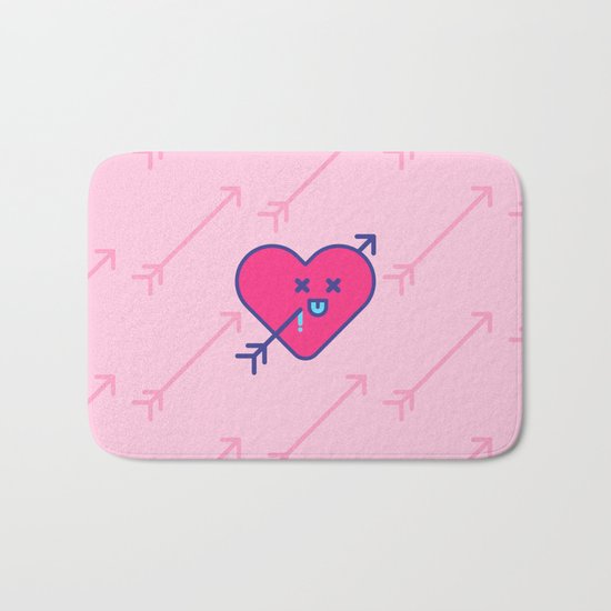 love arrows Bath Mat
