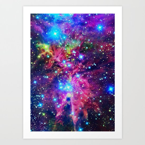 Astral Nebula Art Print