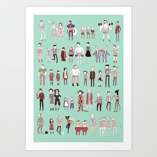 Stripes Art Print