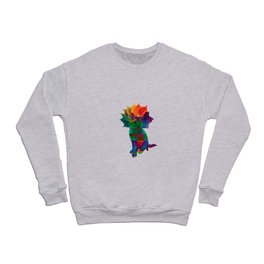 Rainbow cat Crewneck Sweatshirt