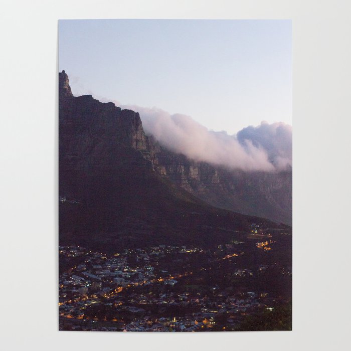 Mountain view from Signal Hill Poster