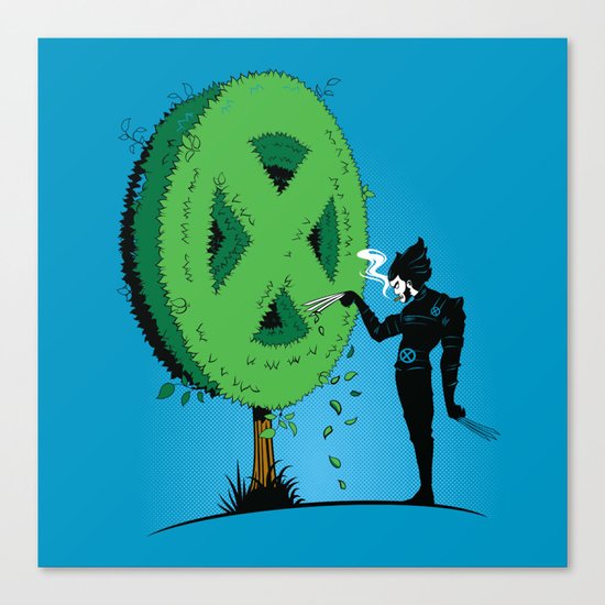 Logan Scissorhands Canvas Print