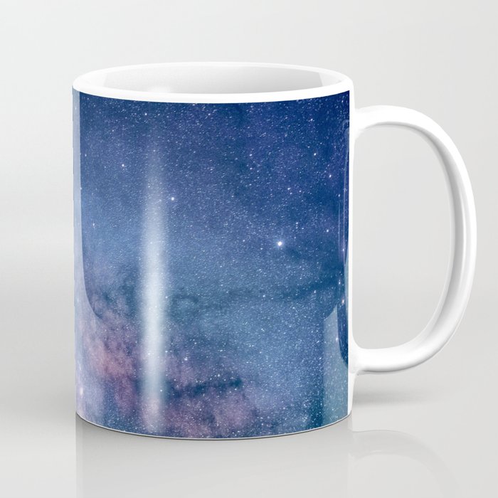 Blue Nebula Stars Space Coffee Mug