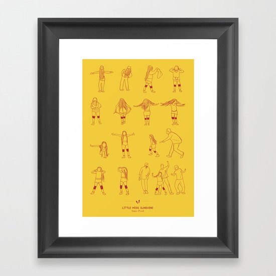 Super Freak Framed Art Print