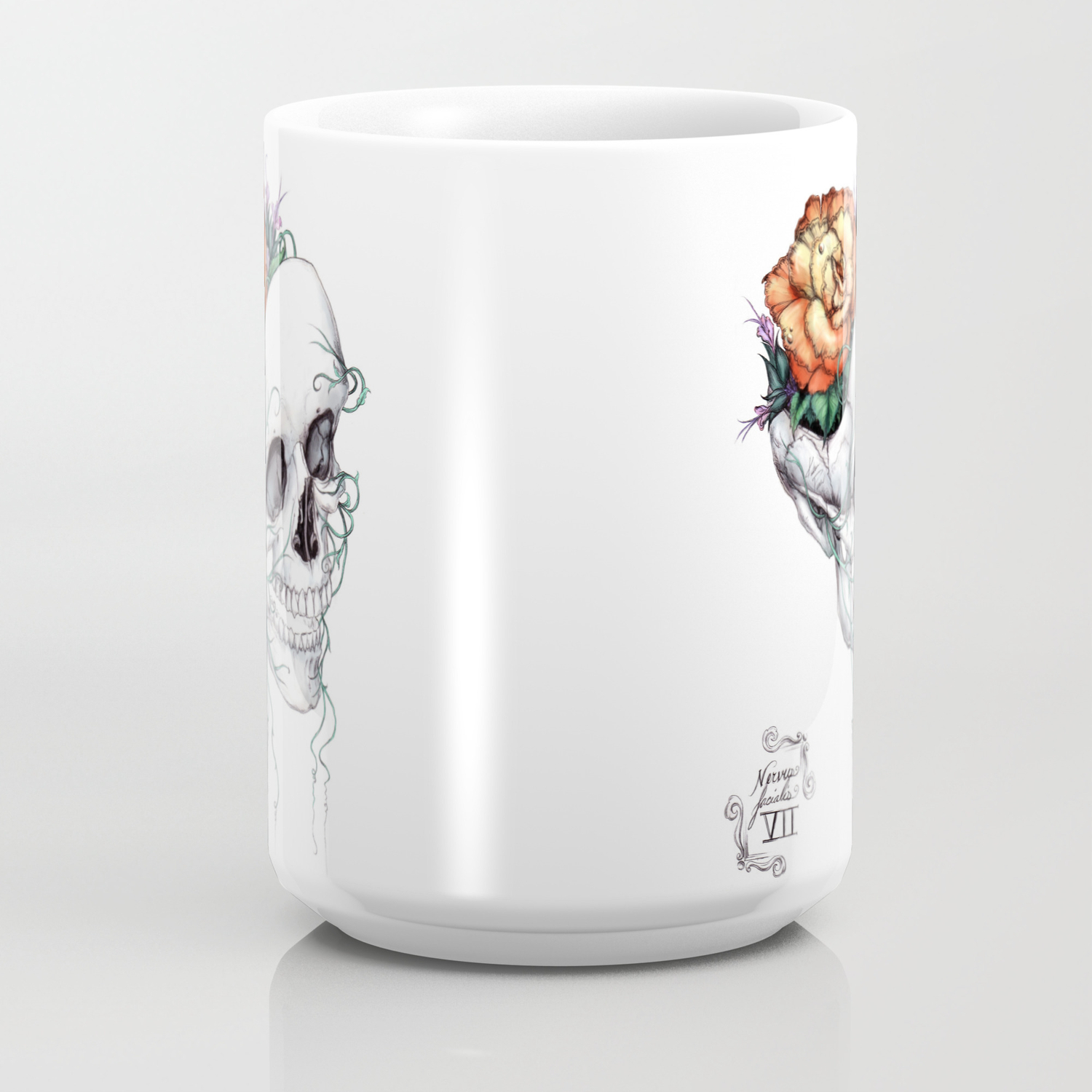 Somewhere Between Castles and Skulls Coffee Cup,Gift box available Details about   Art on a Mug 