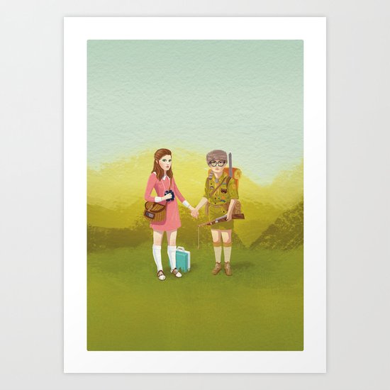 Moonrise Kingdom Art Print