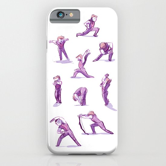 When I Get Nervous I Do a Deep Lunge iPhone & iPod Case