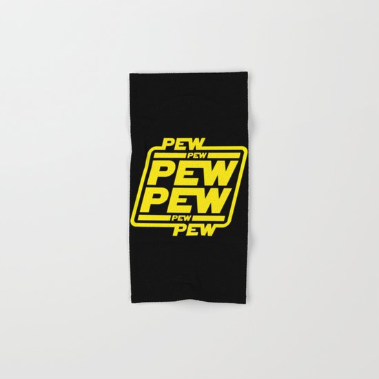 Pew Pew Pew Hand & Bath Towel