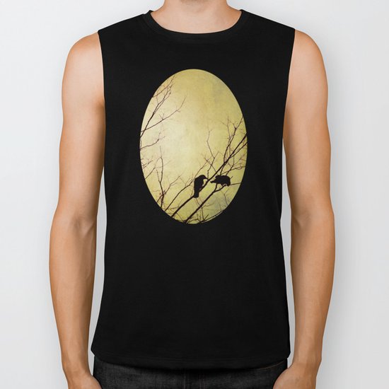 Golden Dusk Biker Tank