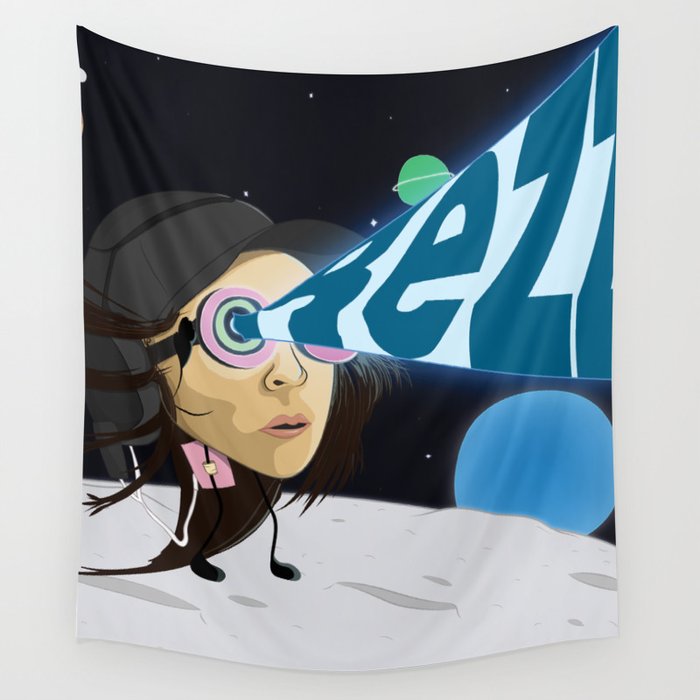 Rezz in the space Wall Tapestry