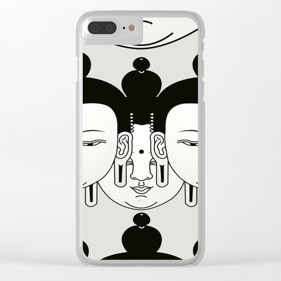 Buddha Clear iPhone Case