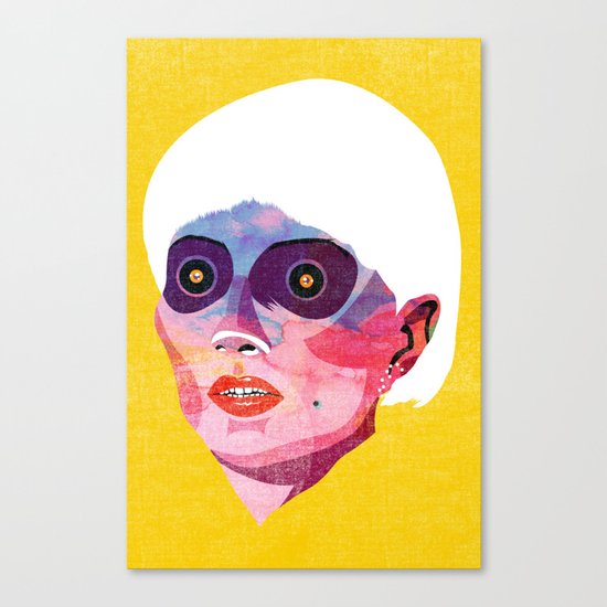 head_121213 Canvas Print
