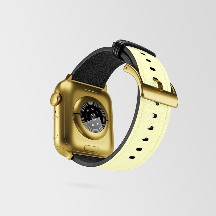 Pale yellow store apple watch band