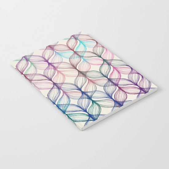 Mermaid's Braids - a colored pencil pattern Notebook