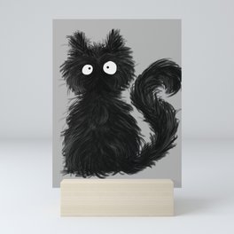 Furry Cat Mini Art Print