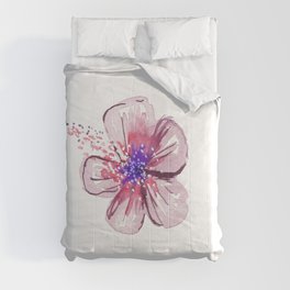 Little Lilac Flower Comforter