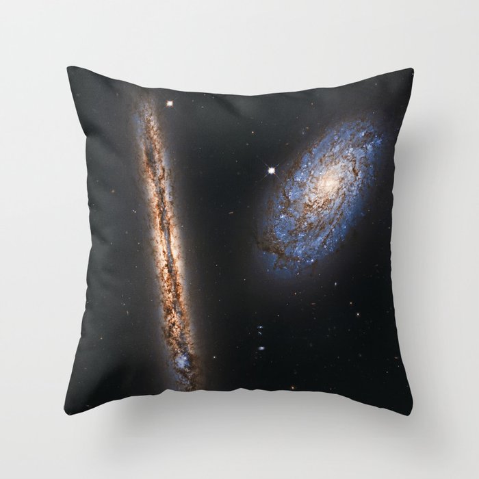 Space Galaxy Throw Pillow