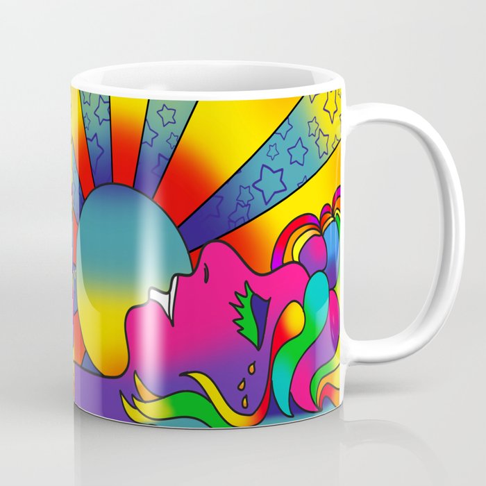 peter max inspired Coffee Mug