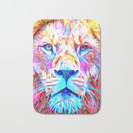 Colorful Lion Bath Mat