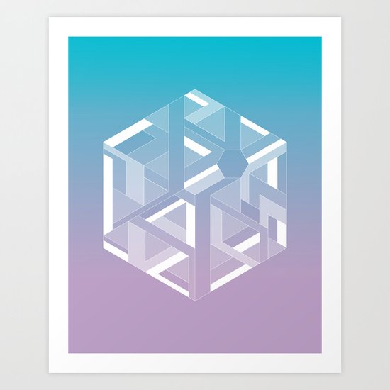Six Art Print
