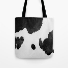 Cowhide animal fashion print Tote Bag
