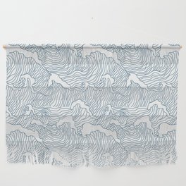 Minimal Elegant Waves Pattern Wall Hanging