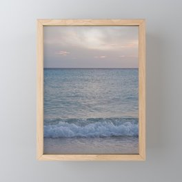 Caribbean Sunset Dream #1 #wall #art #society6 Framed Mini Art Print