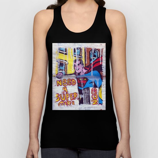 I Need a Supergirl Unisex Tank Top