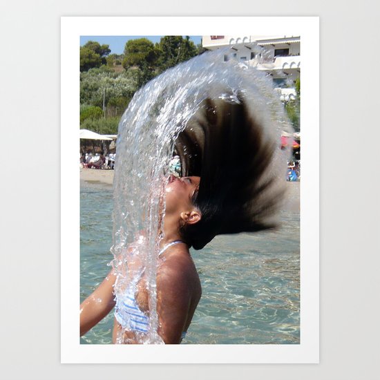 Flip Side Art Print