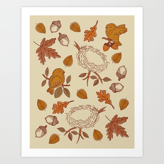 Fly Away Fall Art Print