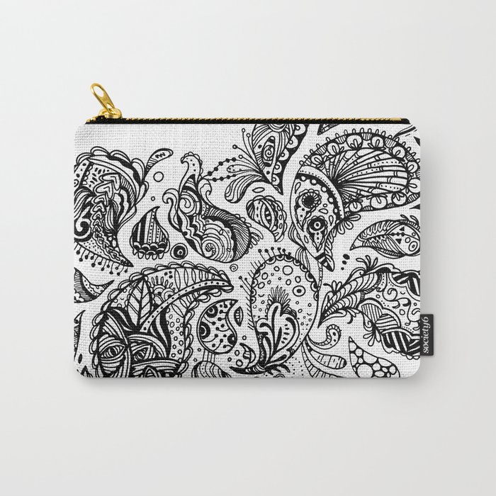 Extraterrestrial Paisley Carry-All Pouch