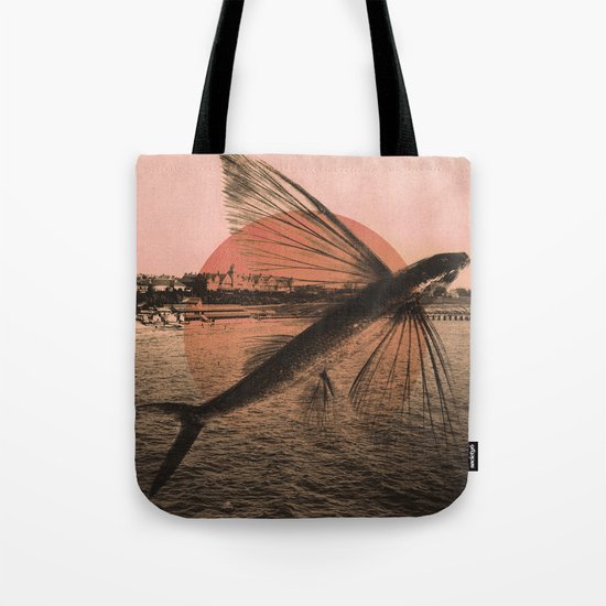 Flying Fish Tote Bag
