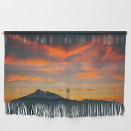 evening hill radio tower  Wall Hanging