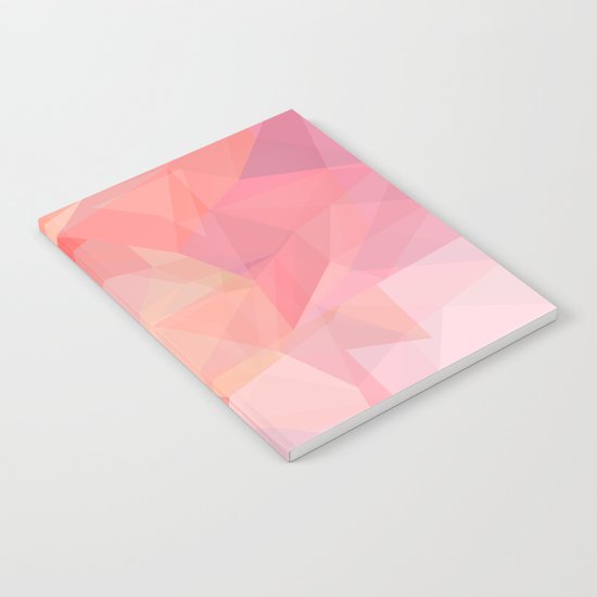 autumn color polygon background Notebook