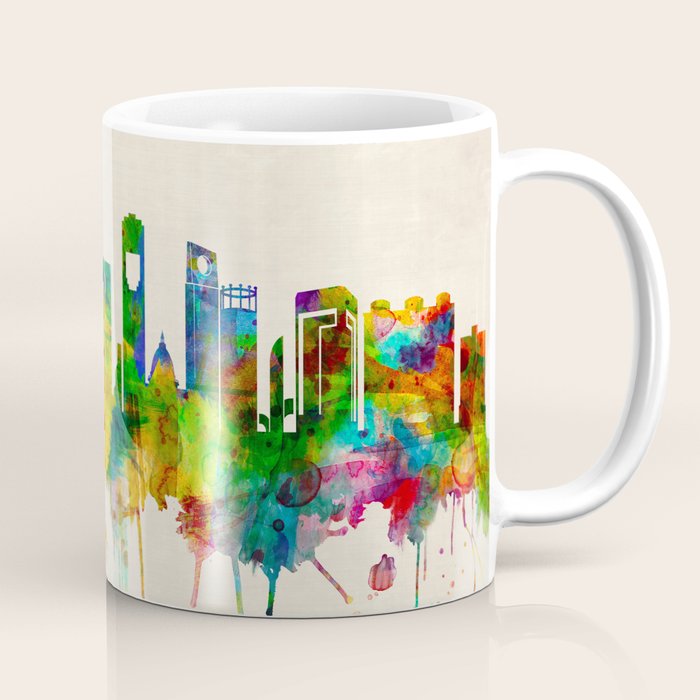 Jeddah Saudi Arabia Skyline Coffee Mug by NextWay Art Society6